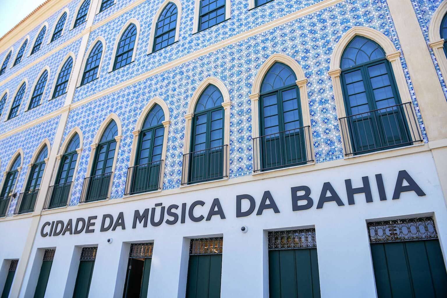 The Cidade da Música da Bahia building in Salvador