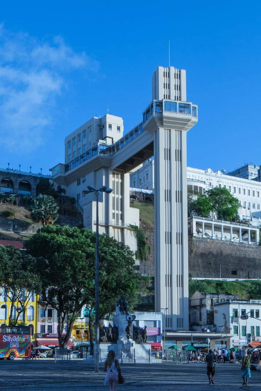 The Drums of Bahia: A Field Guide to Salvador's Percussion - A Brazilian Based Traditional Arts Platform The Elevador Lacerda between Salvador's upper city and the port