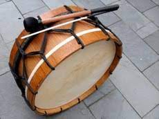 Zabumba, a traditional forro drum