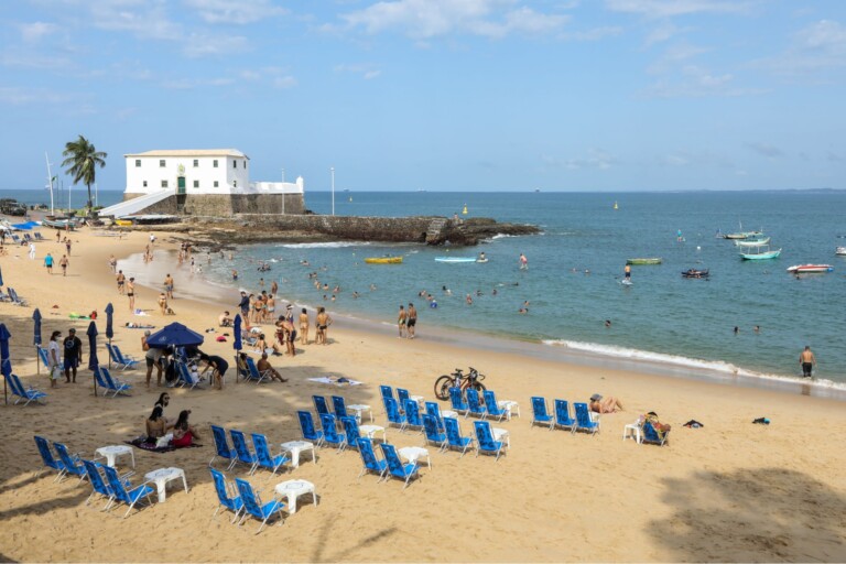 Porto da Barra beach, one of Salvador's most iconic coastal destinations