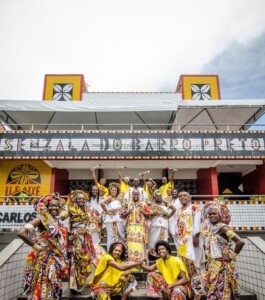 Ilê Aiyê cultural group representing local community cultural organizations
